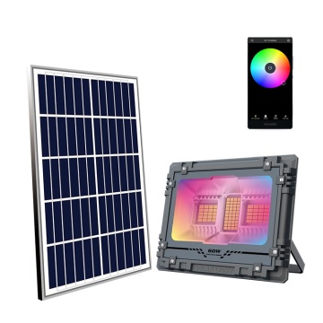 Outdoor Waterproof LED Solar Floodlight with Music Playback for New Products