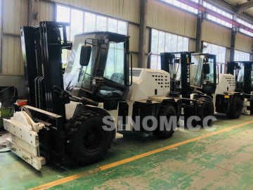 Rough Terrain Forklift AWD Articulated forklift CPCY35