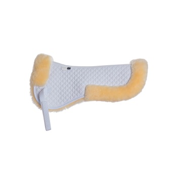 Horse equestrian sheepskin horse saddle pad wholesale