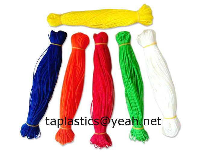 Nylon rope pe fishing twine pp thread twine for sale in yiwu futian market