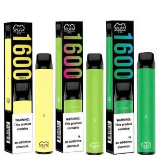 Puff XXL Disposable Mini E Cigarette Puff XXL System 10flavors 1600puffs Disposable Vape Pen