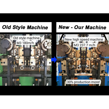 High Speed Full Automatic Metal Y Teeth Machine