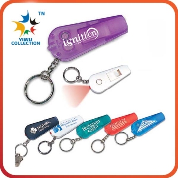 promotional cheap high quality led keyring with light