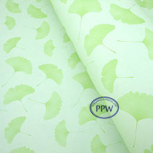 Leaf Custom Print Wrap Paper Roll For Gift In Festival