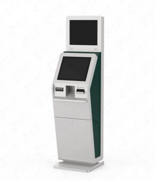 bill payment kiosk with cash validator