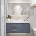 Grey Wooden Bathroom Cabinet