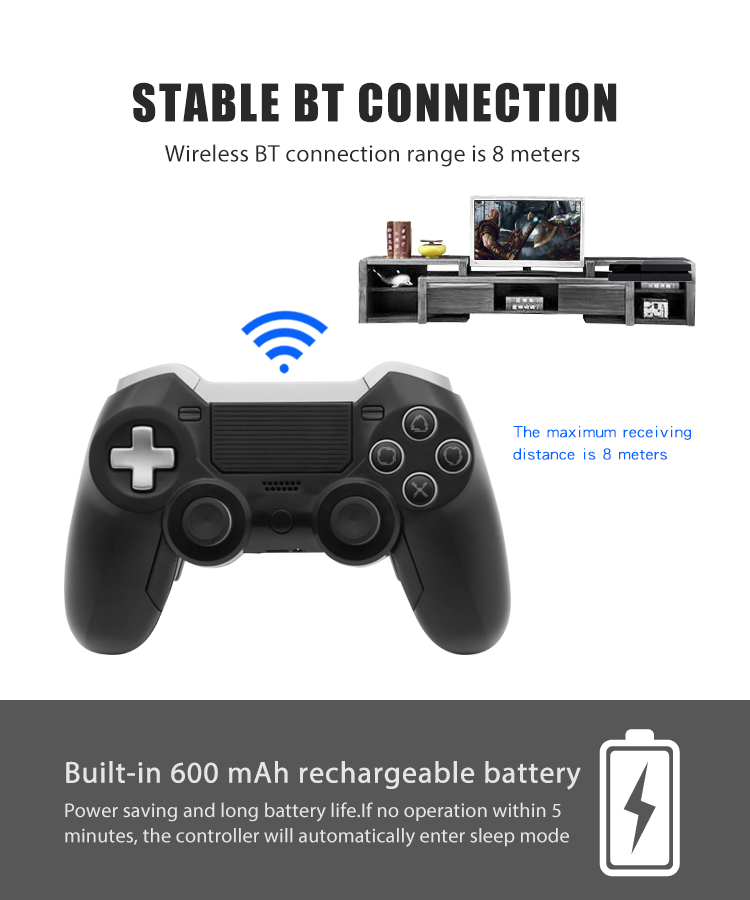 PS4 Wireless Controller Bluetooth Connect