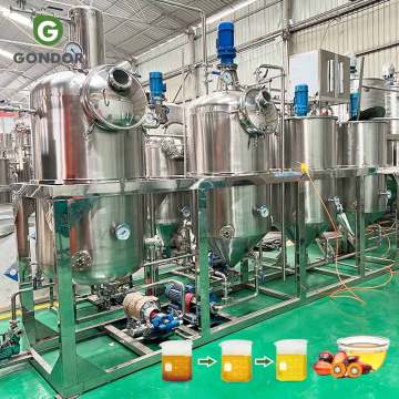 Automatic Small Scale Palm Oil Processing Equipment: Refining, Deodorizing, and Decolorizing Machine