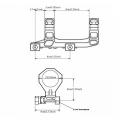 25.4/30mm One-Piece Bubble Level Picatinny Dual Ring Mount