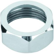 Chromed brass nut for faucet