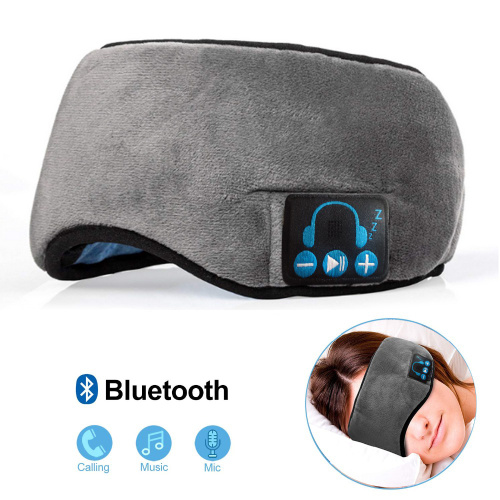 Auricular de viaje deportivo con máscara de ojos Bluetooth