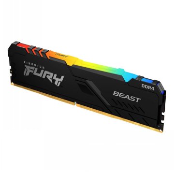 DDR4 RAM Desktop Memory Stick FURY Beast RGB 16G 3600Mhz DIMM