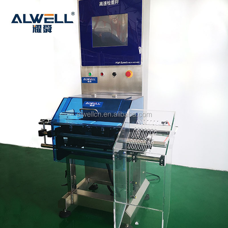 High speed automatic weight checker check weighing machine