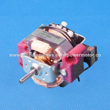 AC universal motor with 230V/50Hz voltage, >1,500hrs lifespan, suitable for hair dryer