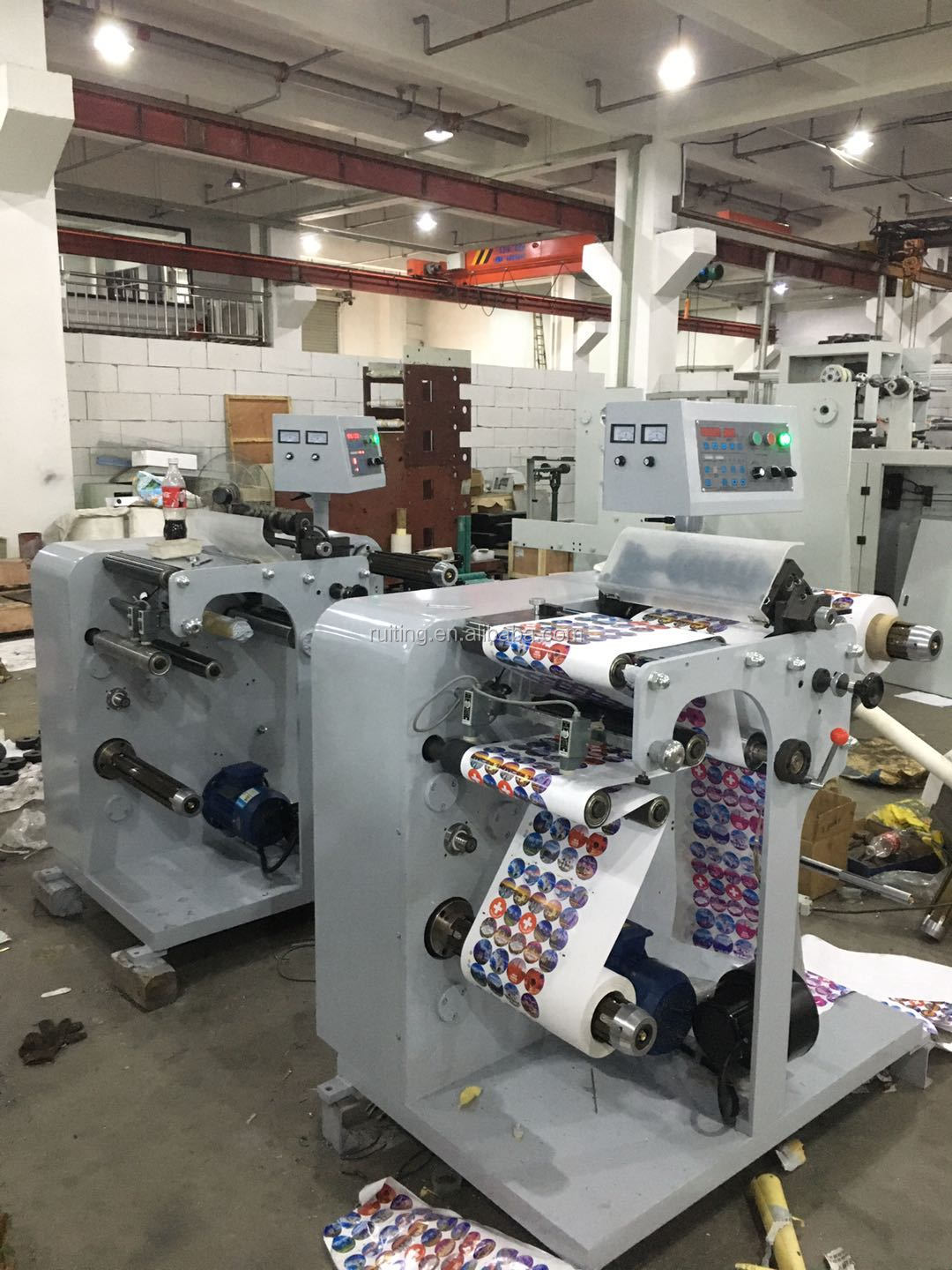 RTFQ-420 automatic slitter rewinder for paper label