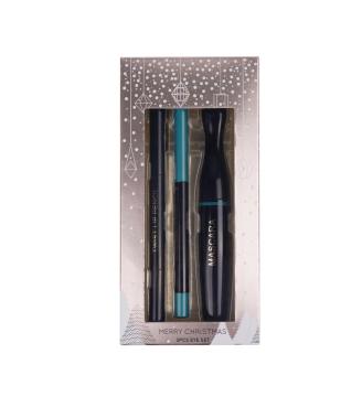 Mascara with Twist Eye Pencil and a Brow Pencil