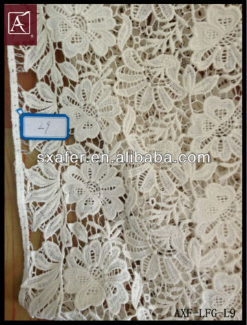 cotton water soluble lace fabric