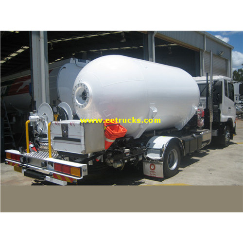 10000 litros 5MT propane Bobtail Trucks