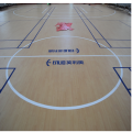 Tapis de terrain de sport de netball d&#39;intérieur en PVC