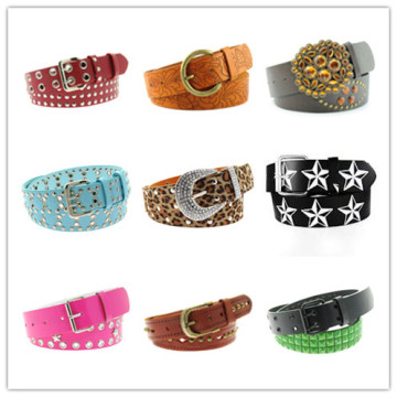 Lastest Fashion Colorful Leather Belts