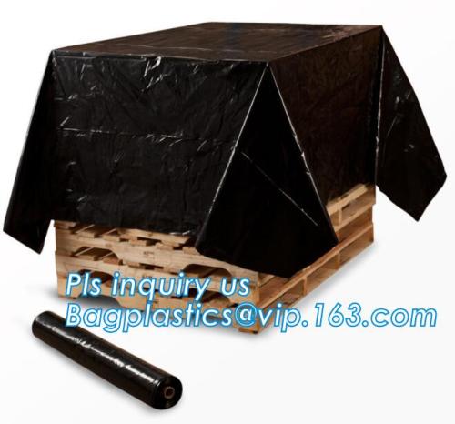 Pallet top sheet, Prevent Waterproofing Ground Tarpaulin,Ground Sheet, LDPE Black and White Sheet For Cover Grass