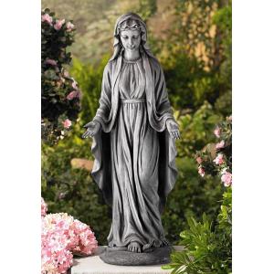 जॉन टिम्बरलैंड वर्जिन मैरी आउटडोर प्रतिमा