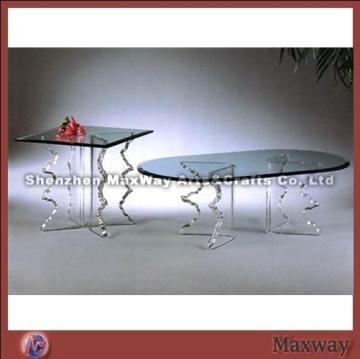 Knockdown coffee acrylic table