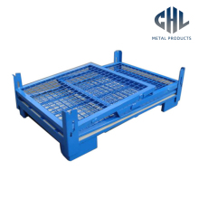 Heavy-Duty Galvanized Wire Mesh Pallet Box