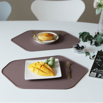 Özel Düzensiz Isıya Dayanıklı Silikon Placemats