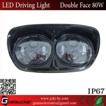 6400LMS 80w double motorcycle led headlight led motorcycle headlight for harley