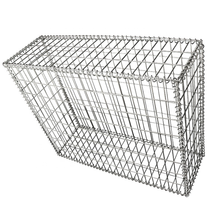 Panier de gabion soudé enduit de zinc welded gabion basket zinc coated