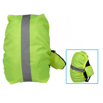 Reflective Polyester drawstring bag cover