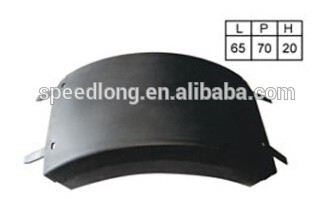 heavy truck spare parts 41032402 plastic truck mudguards for iveco