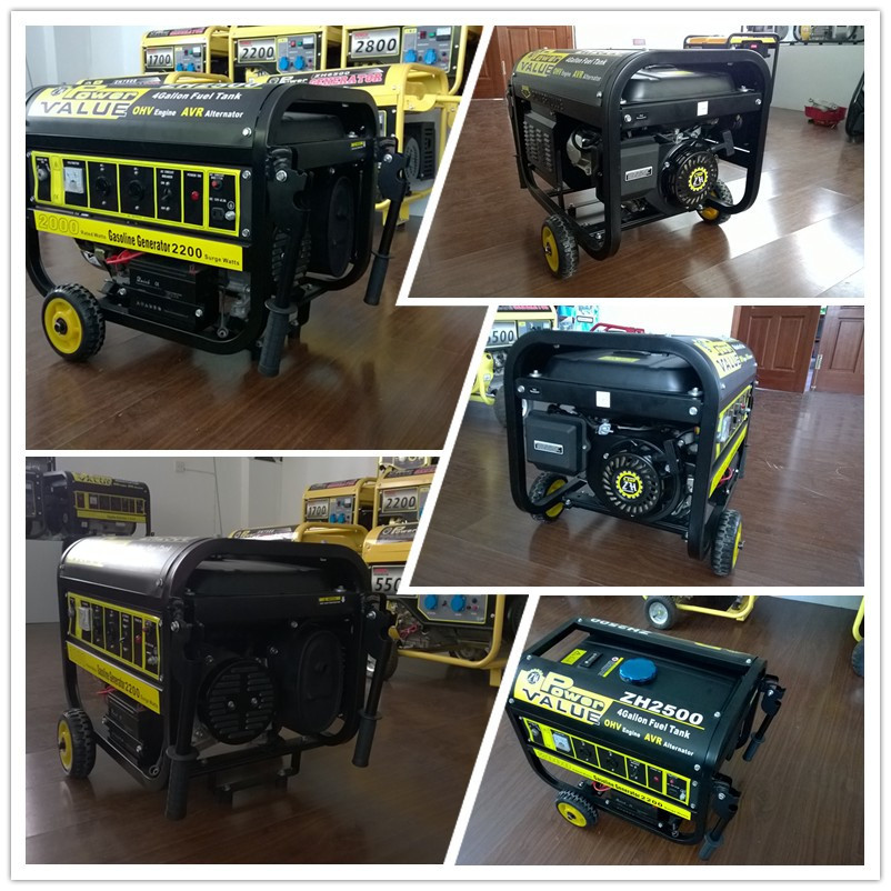 Gasgenerator manufacturer 6kva 6kw Wood gas generator For Sale With Tire Kit