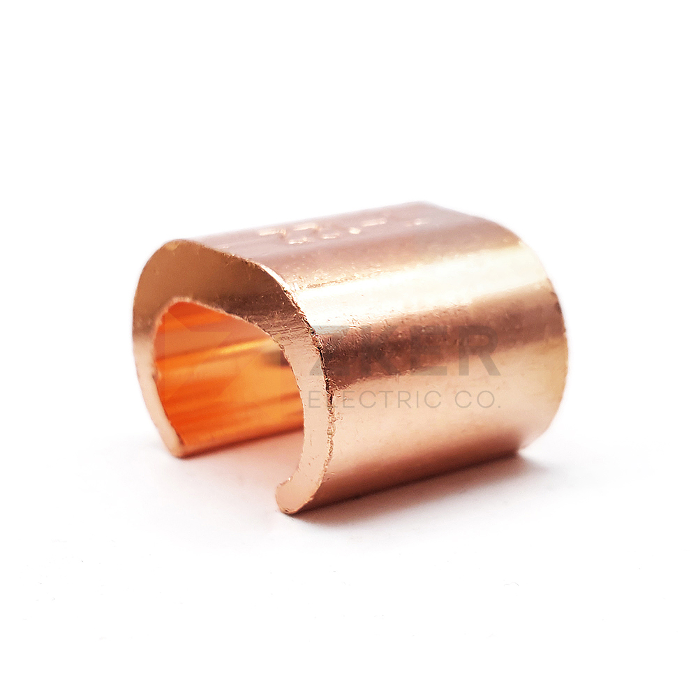 Parallel connections of stranded copper cables C crimp Connectors
