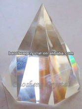 sparkling Crystal Pyramid, Crystal Octangle Cone for paperweight and chandelier accessories