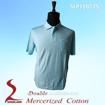 custom organic pima cotton polo shirt