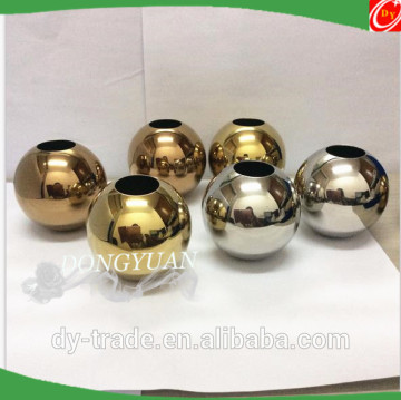 stainless steel ball light fixture, steel ball with hole