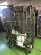 Laundry Cage Cart Storage Trolley Rolling Metal Storage