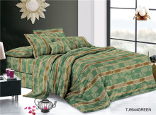 100% Polyester Textiles Striped Dyed Printed Bed Sheet