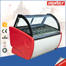 Commercial Ice Cream Display Case / Ice Cream Popsicle Display / Ice Cream Cake Display Freezer