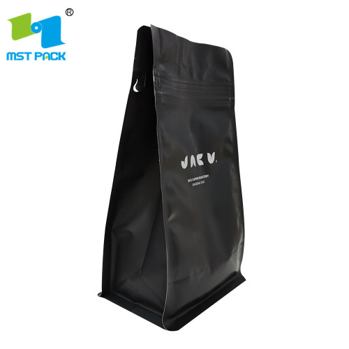 Zipbags Fladbund Ziplock Kaffebønne Kaffe/Ris/Tepose