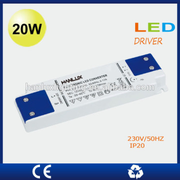 DC12V 20W UL listed led transformer