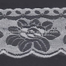 Lady Dress Nylon Border Lace Trim Fabric
