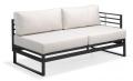 Sofa modular aluminium moden