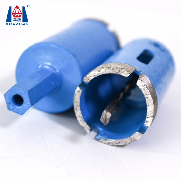 Diamond Core Drill Bit with Removal Pilot