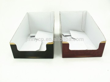 Customized cardboard counter top display box