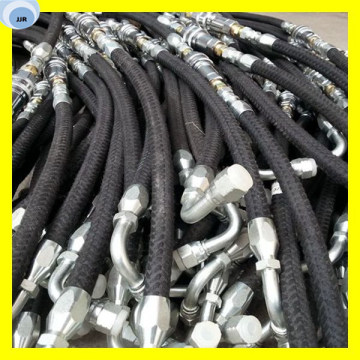 Auto Oil Rubber Hose Textile Reinforce Hydraulic Hose