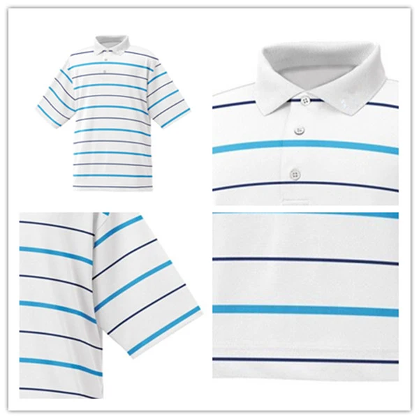 Breathable Professional Golf Polo Tops for Men