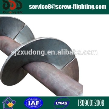 flexible screw conveyor, screw conveyor blade